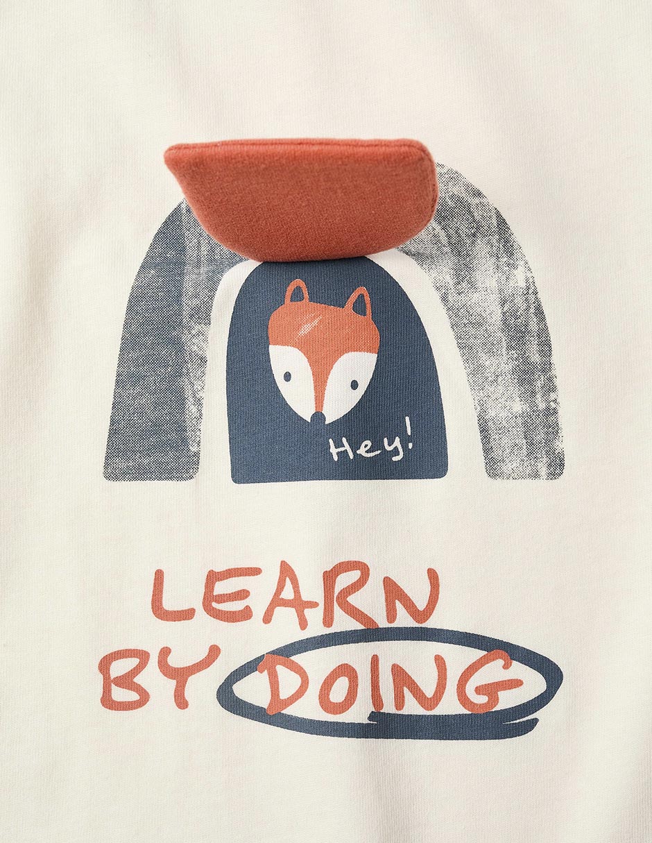 Playera manga larga para bebé unisex 5