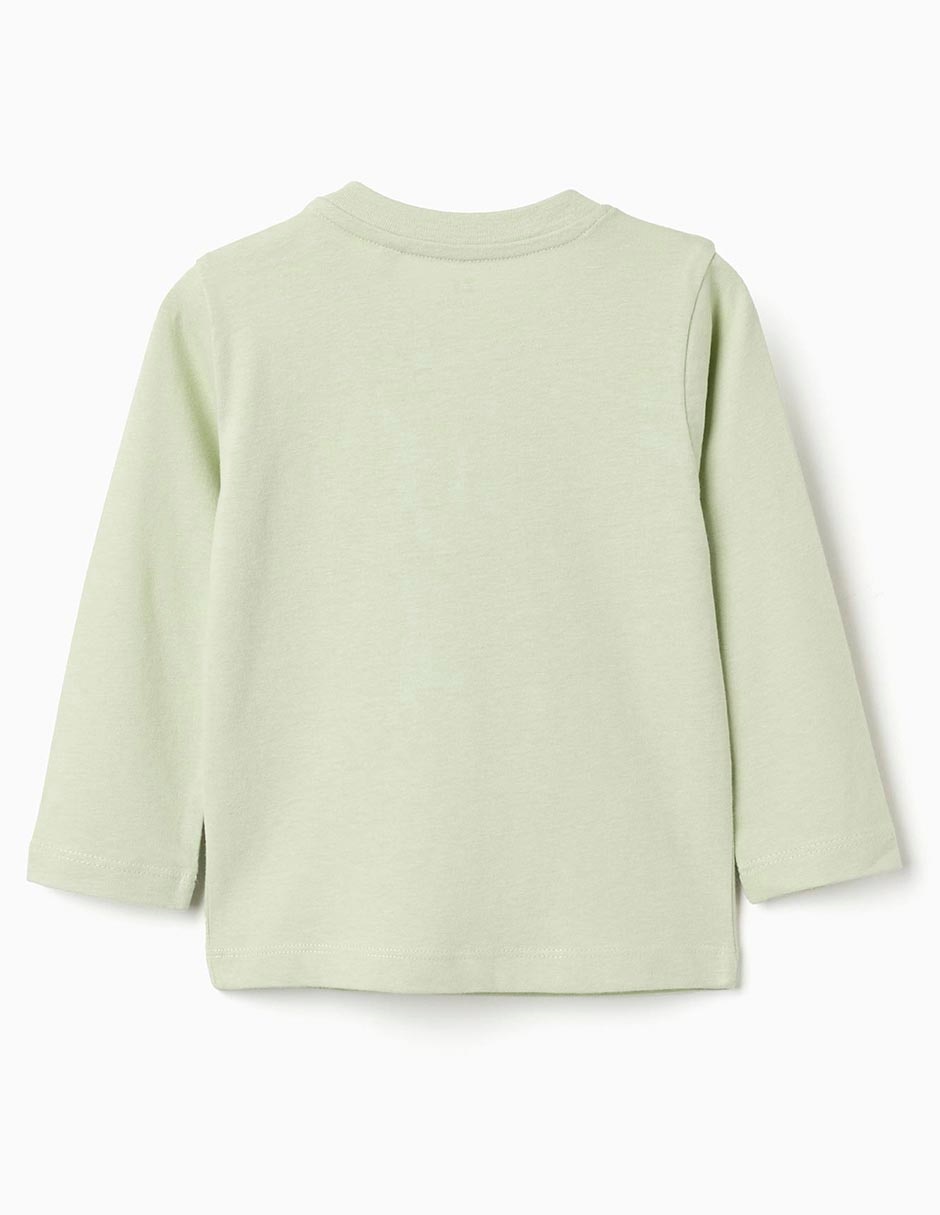 Playera manga larga para bebé unisex 2