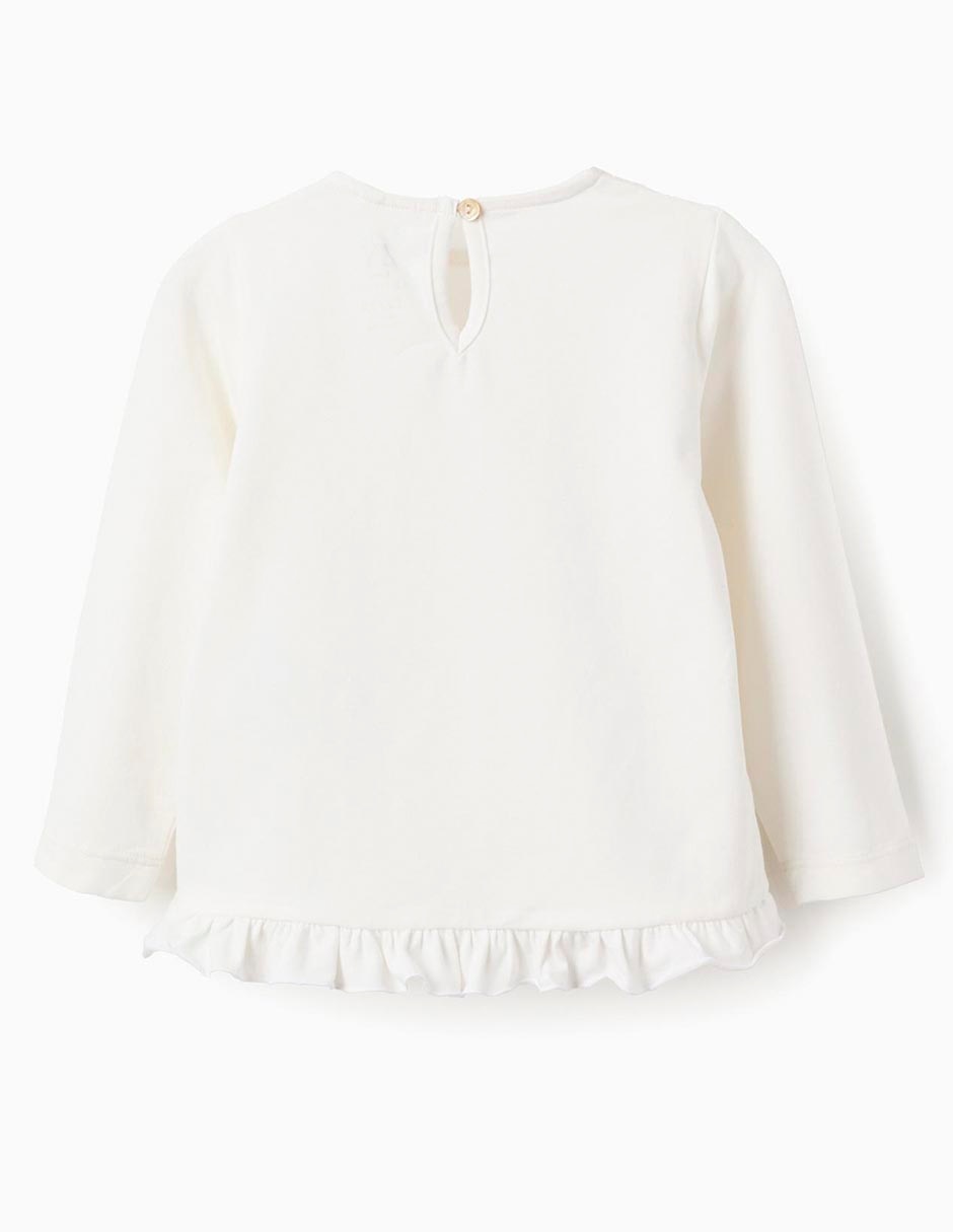 Playera manga larga para bebé / infantil niña 2