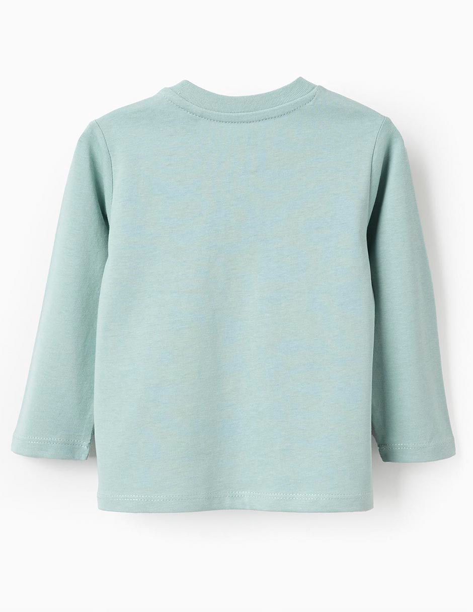 Playera manga larga para bebé unisex 2