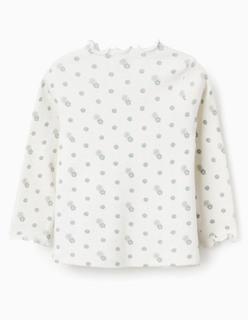 Playera manga larga para bebé niña 2