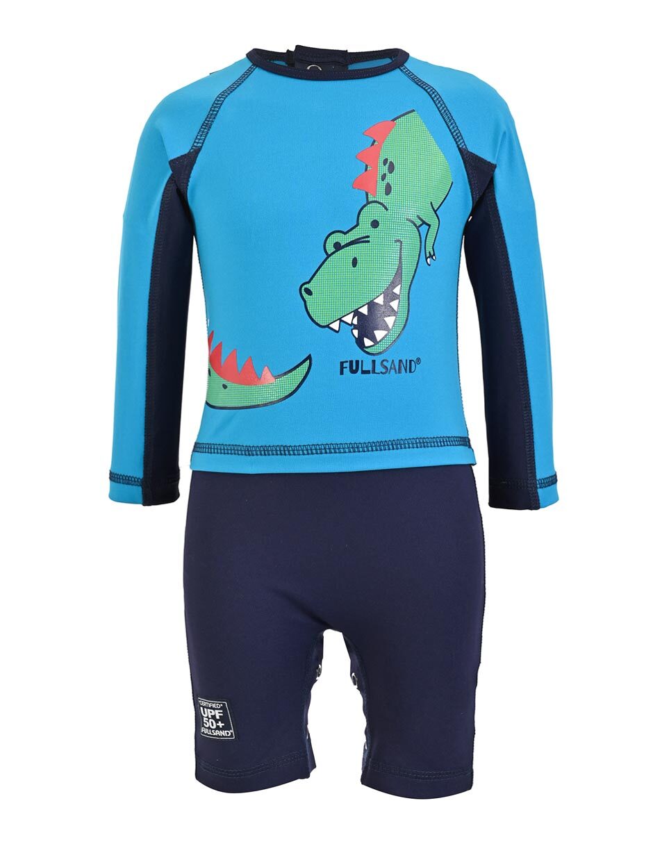 Wetsuit estampado para bebé niña