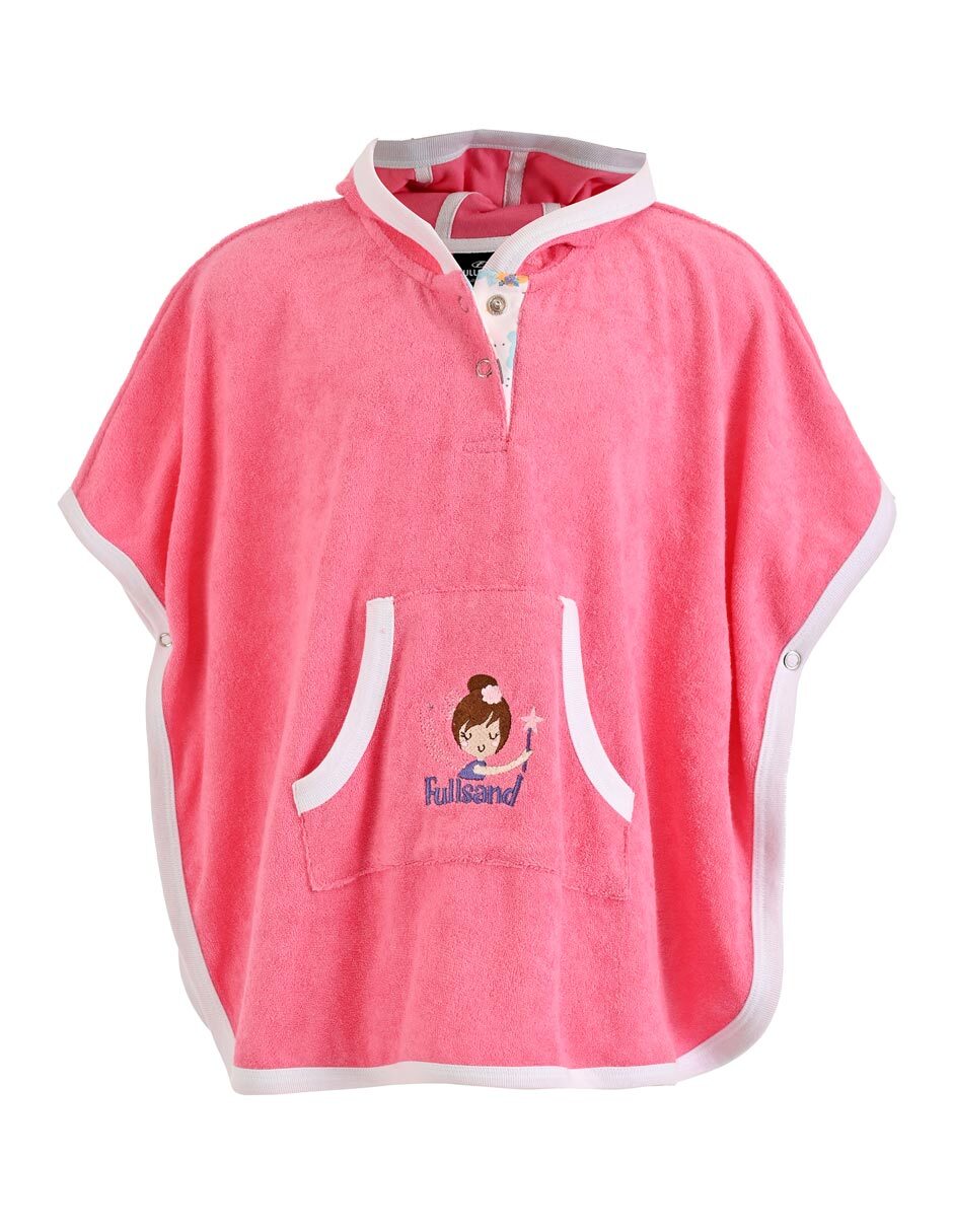Bata de baño con gorro para niña