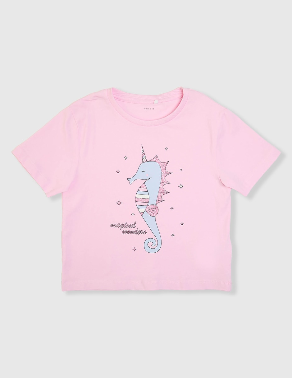 Playera manga corta para niña Playera manga corta para niña