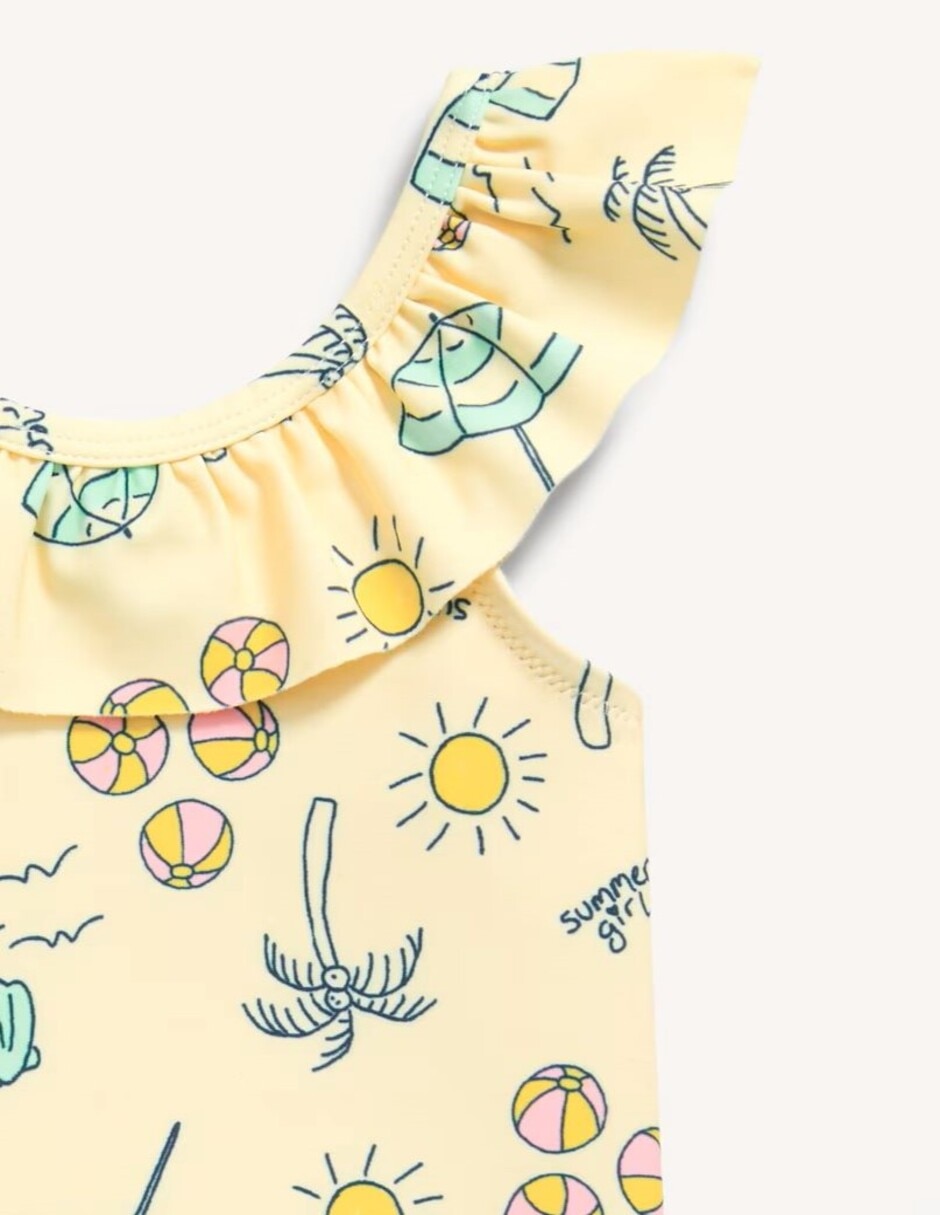 Traje de baño completo para niña