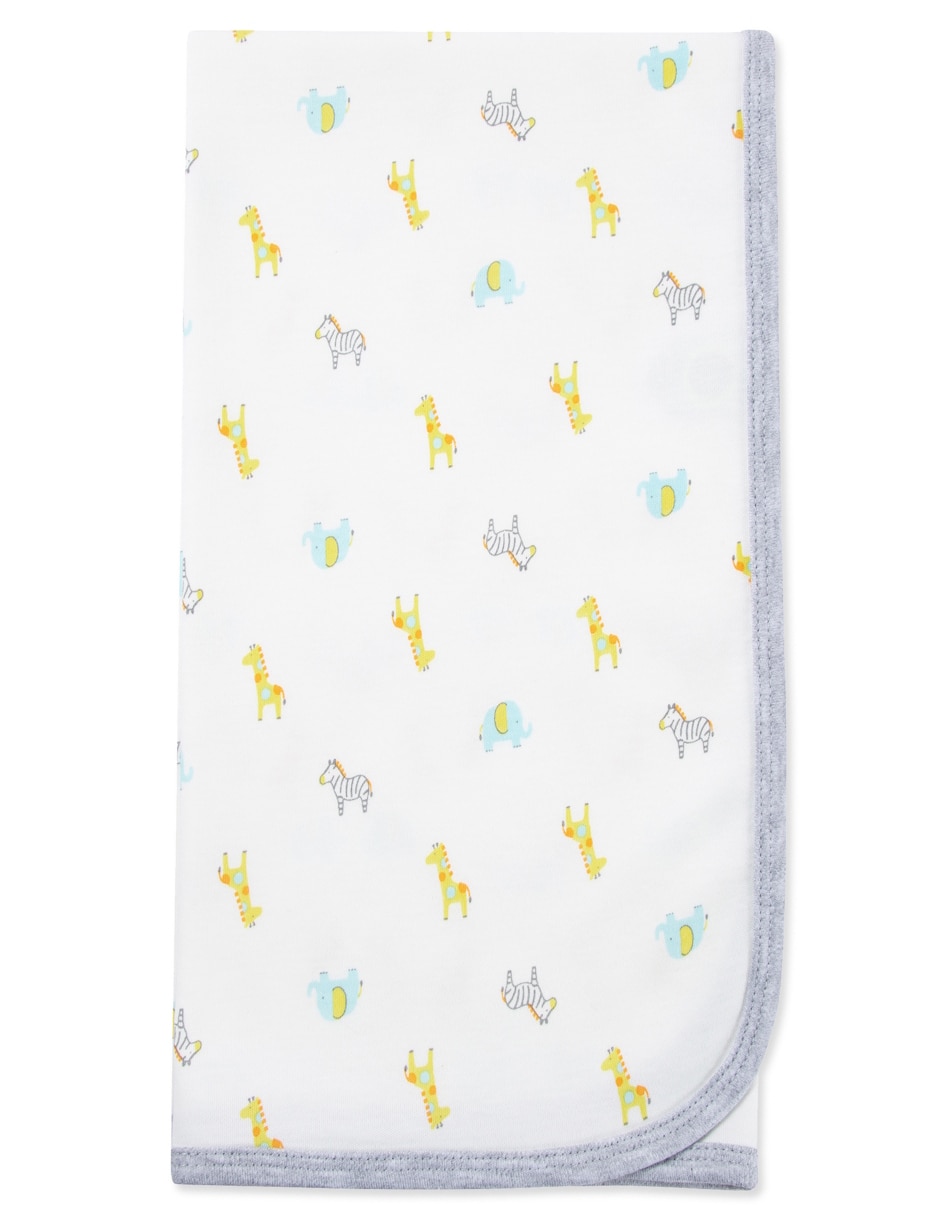 Cobija clásica de tejido punto para bebé unisex
