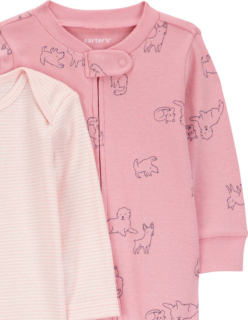 Conjunto de algodón para niña 6