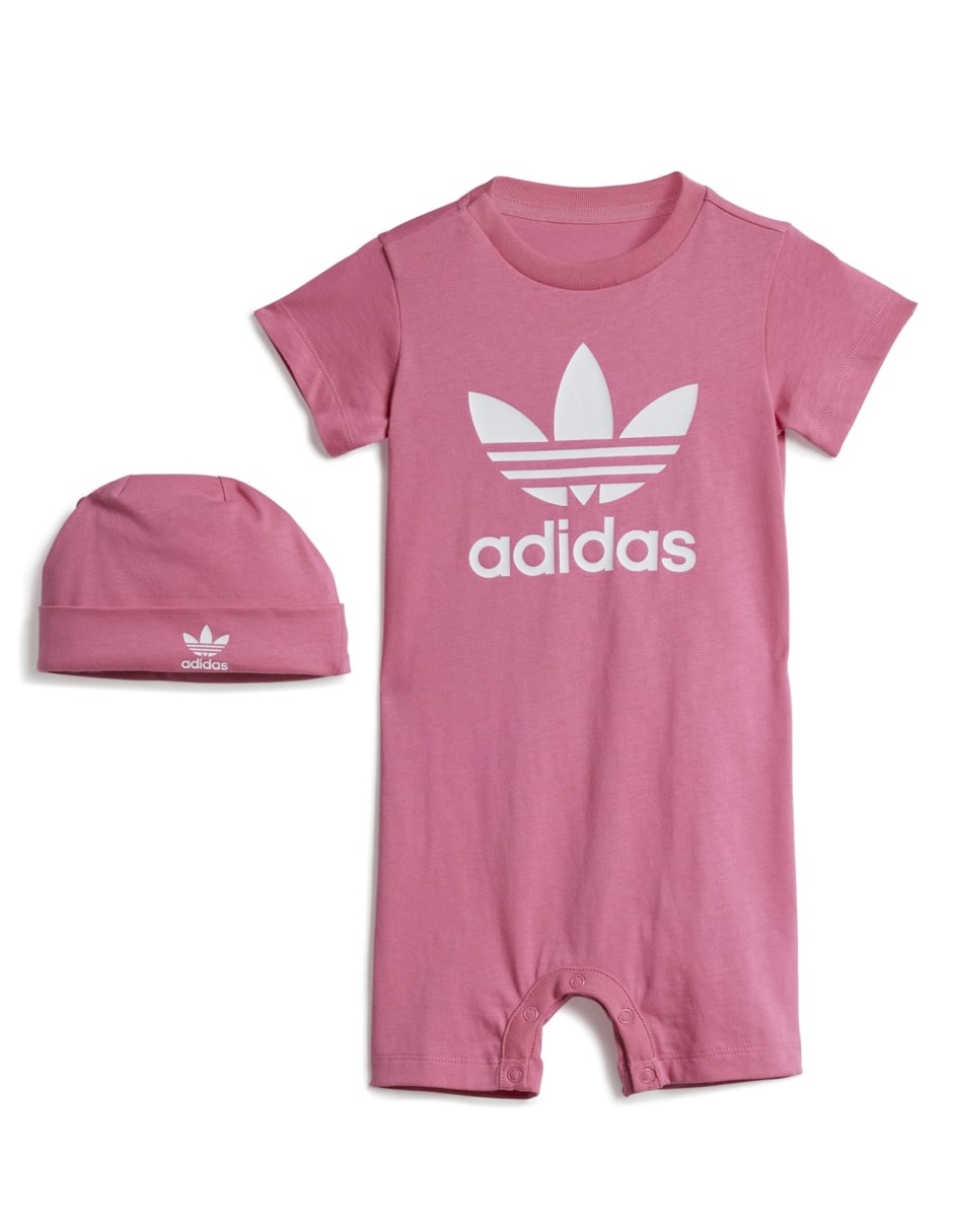 Conjunto deportivo adicolor de algodón para bebé niña