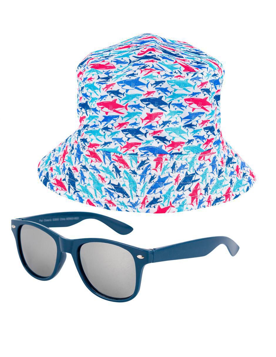 Gorro pescador Sirenas y Tiburones para bebé unisex