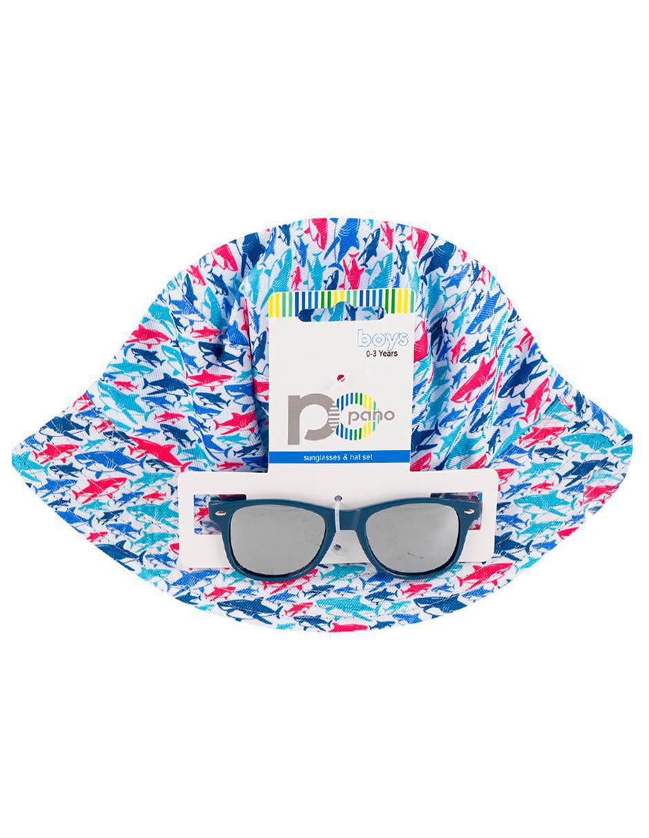 Gorro pescador Sirenas y Tiburones para bebé unisex