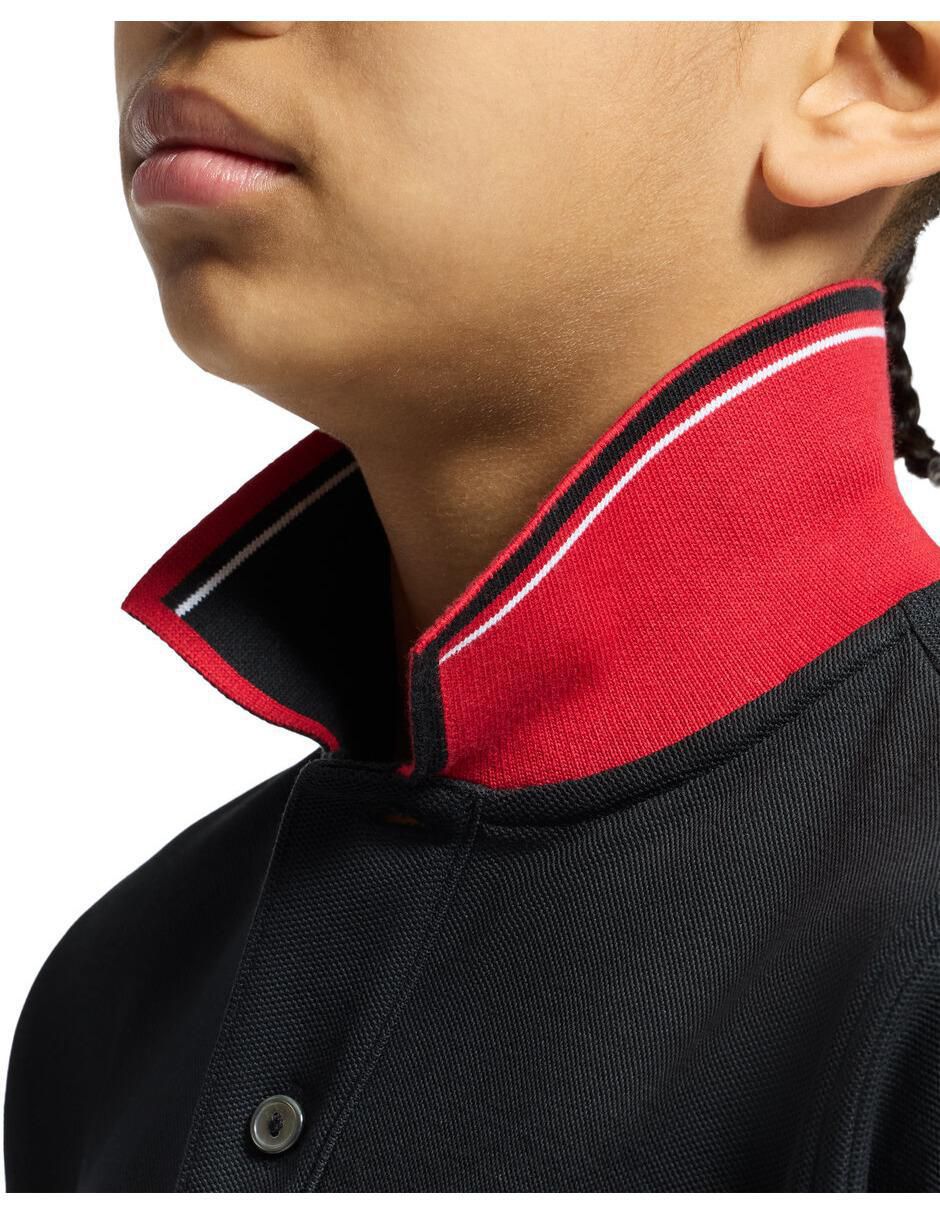 Playera tipo polo de algodón para niño 3