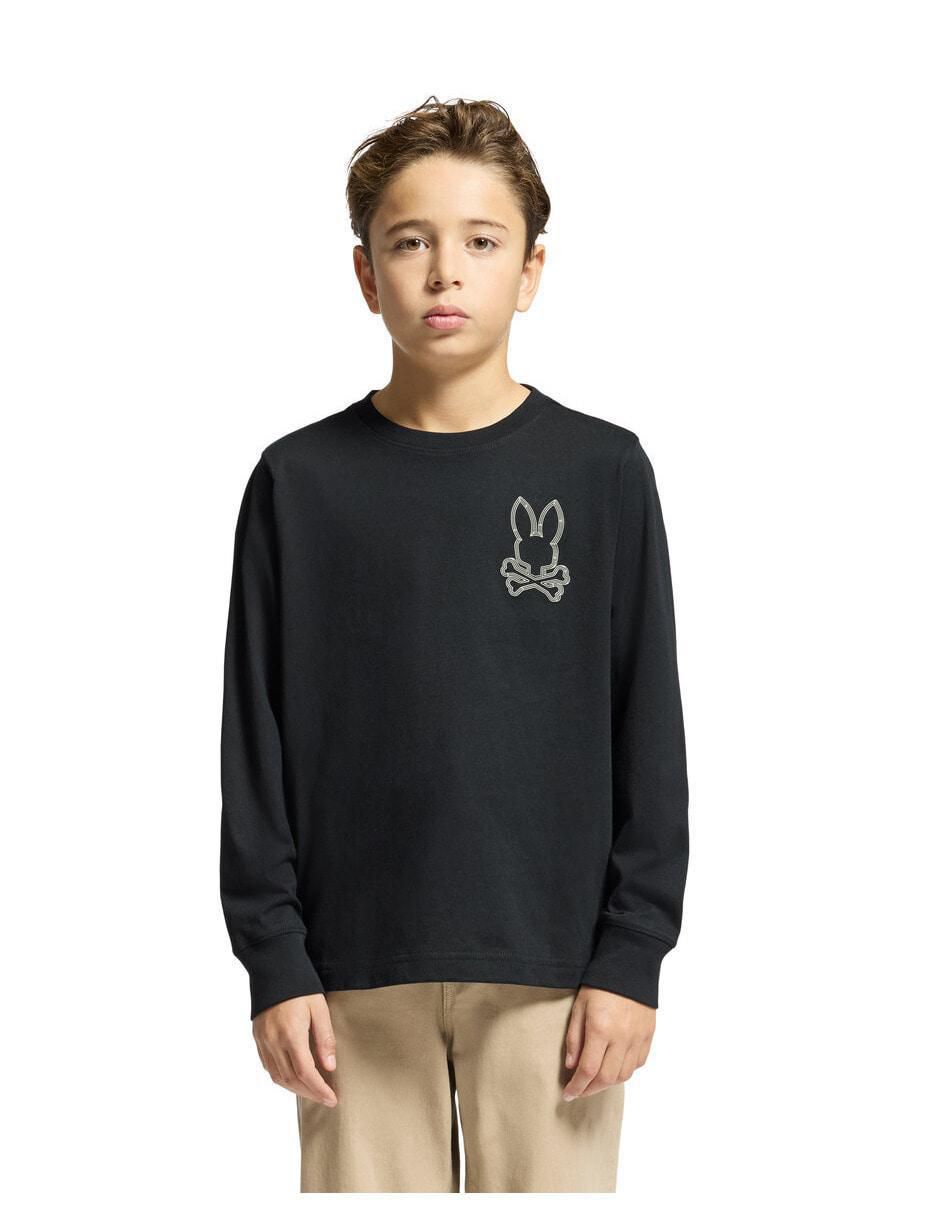 Playera HD24 manga larga para niño Playera HD24 manga larga para niño
