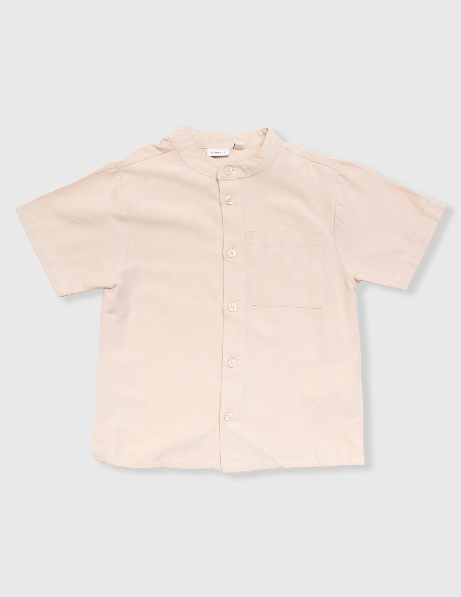 Camisa casual manga corta para niño Camisa casual manga corta para niño