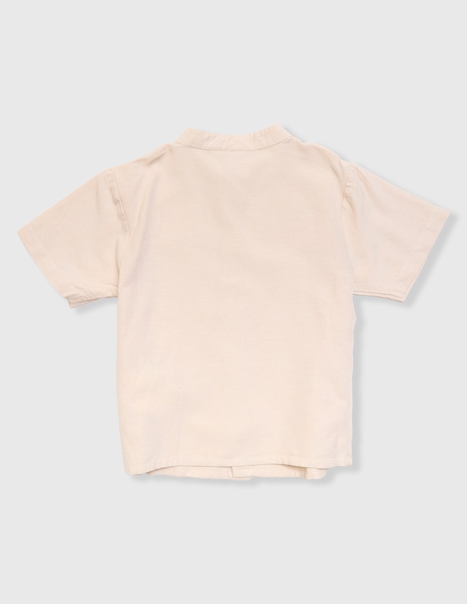 Camisa casual manga corta para niño 2