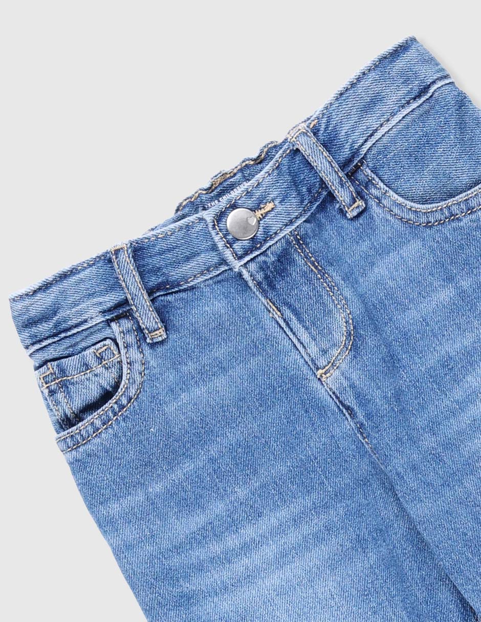 Jeans straight para bebé niña 3