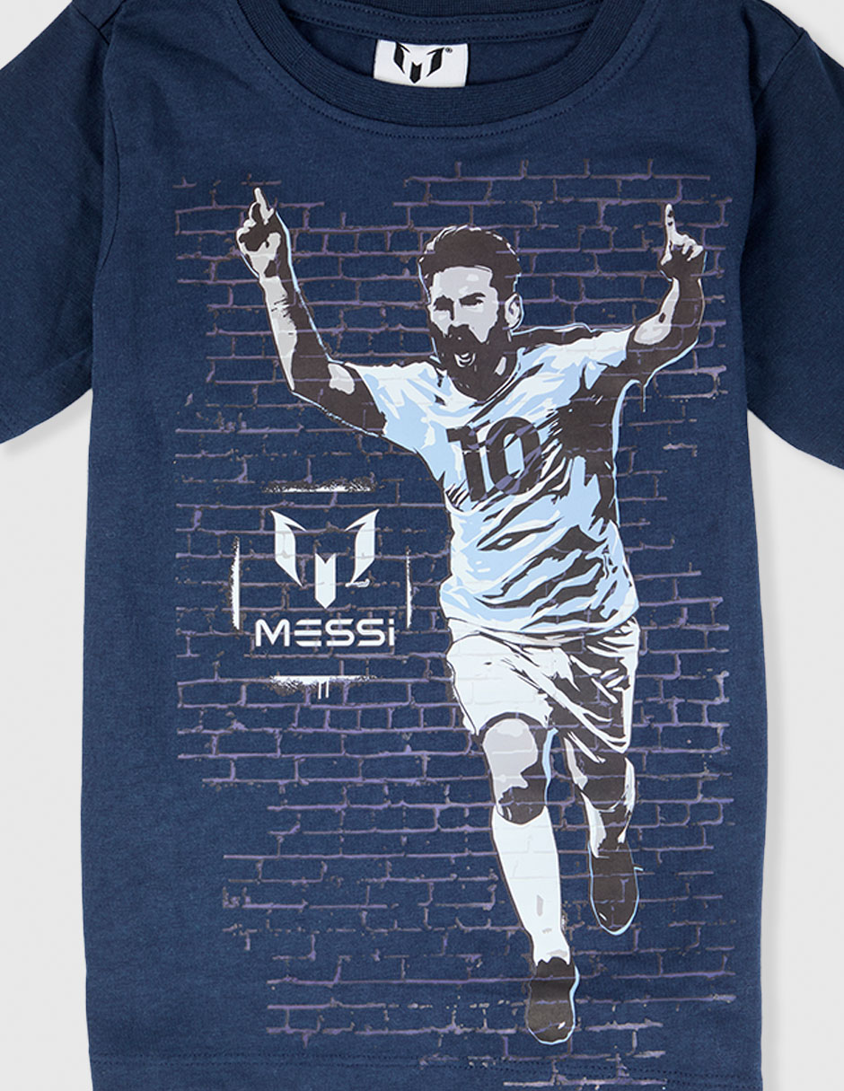 Playera Messi manga corta para bebé niño 3