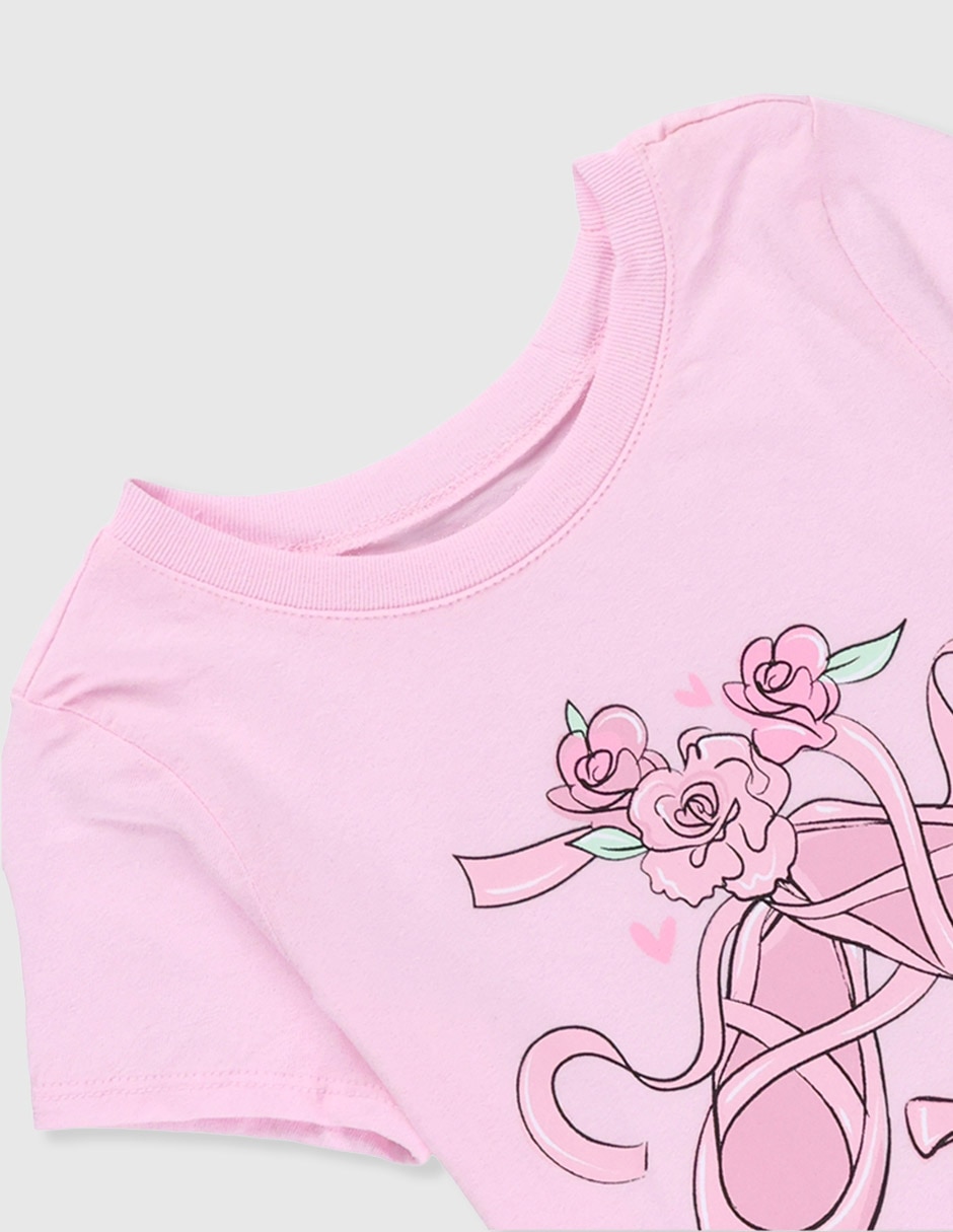 Playera manga corta para bebé niña 3