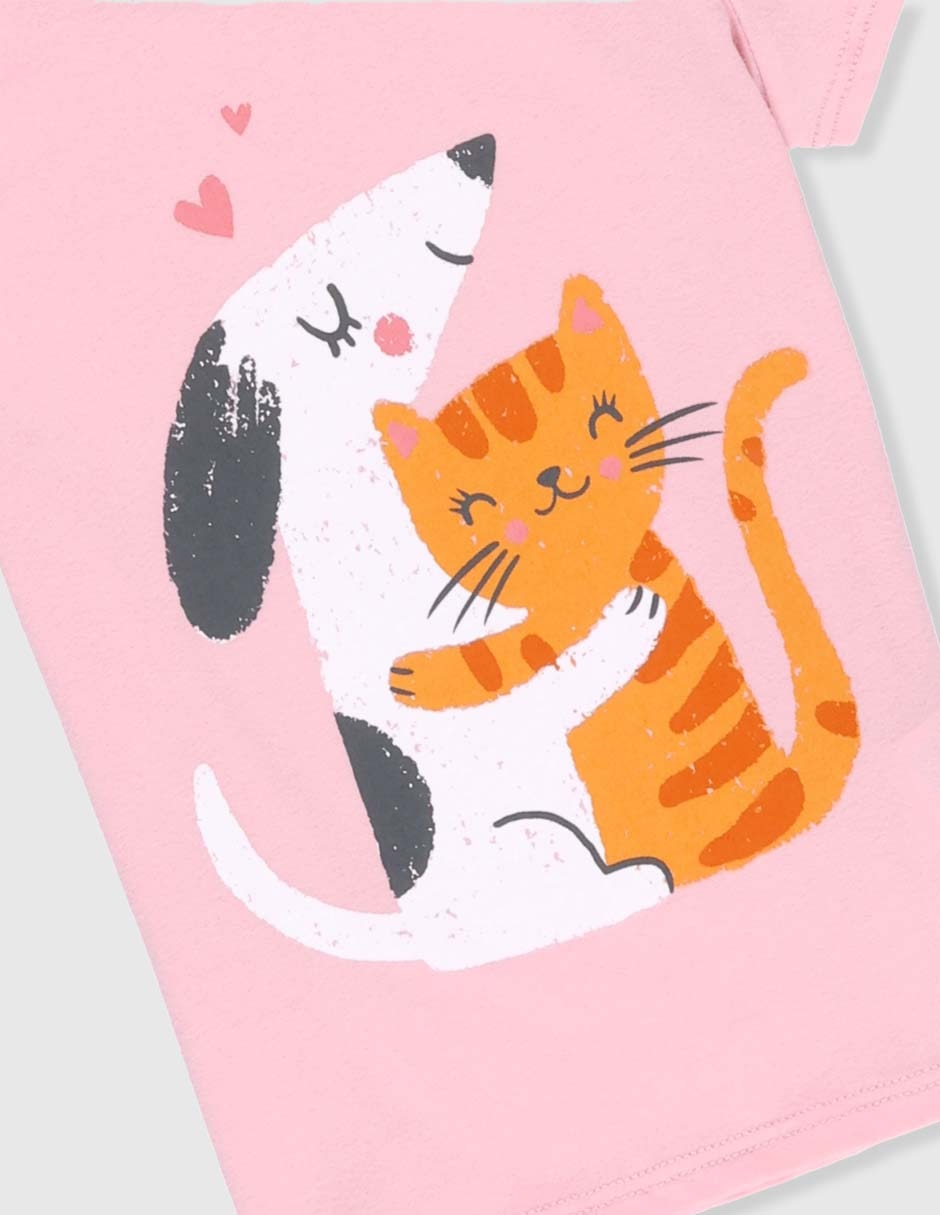 Playera manga corta para bebé niña 3