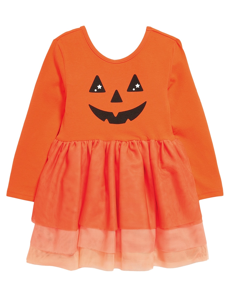 Vestido manga regular para niña 2