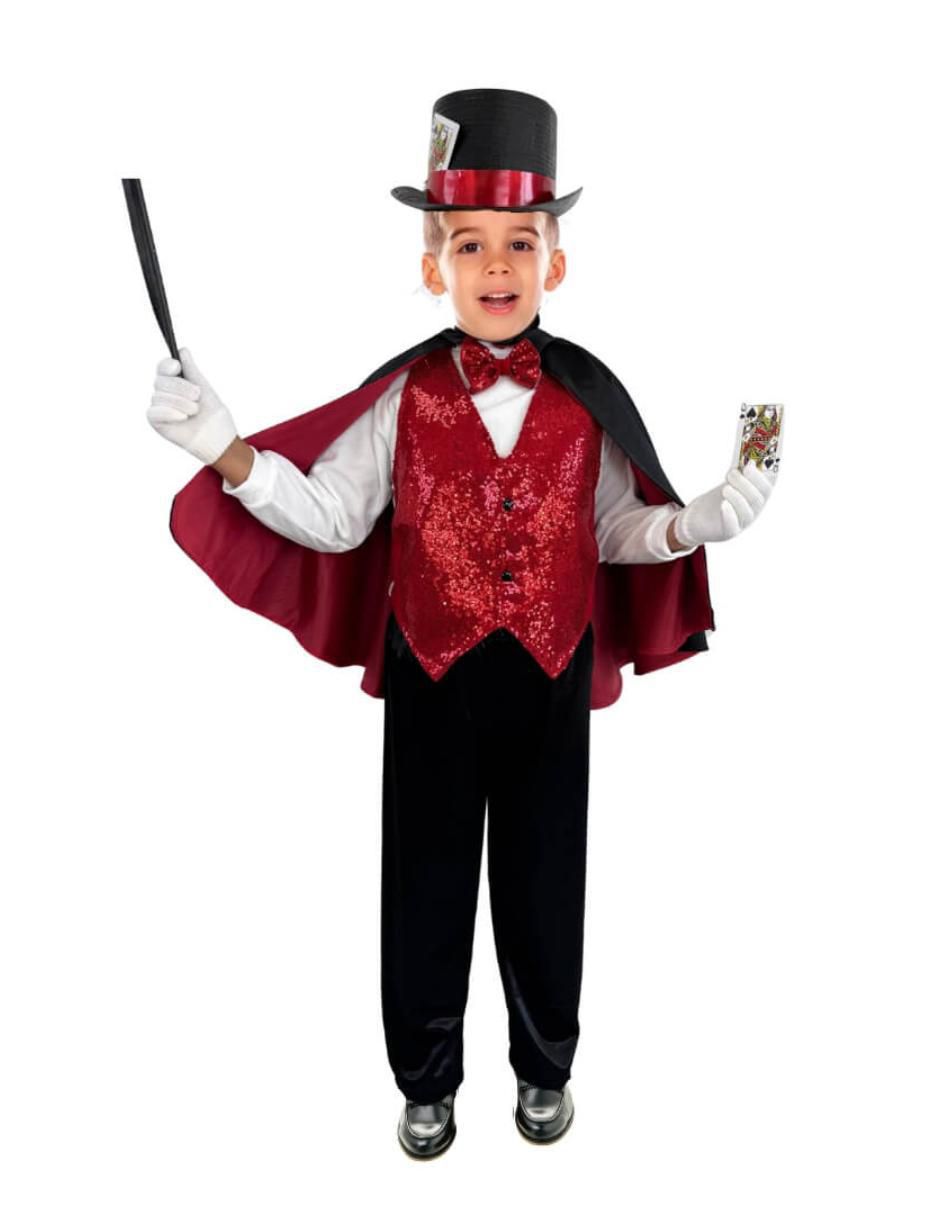 Disfraz Halloween de mago unisex 3