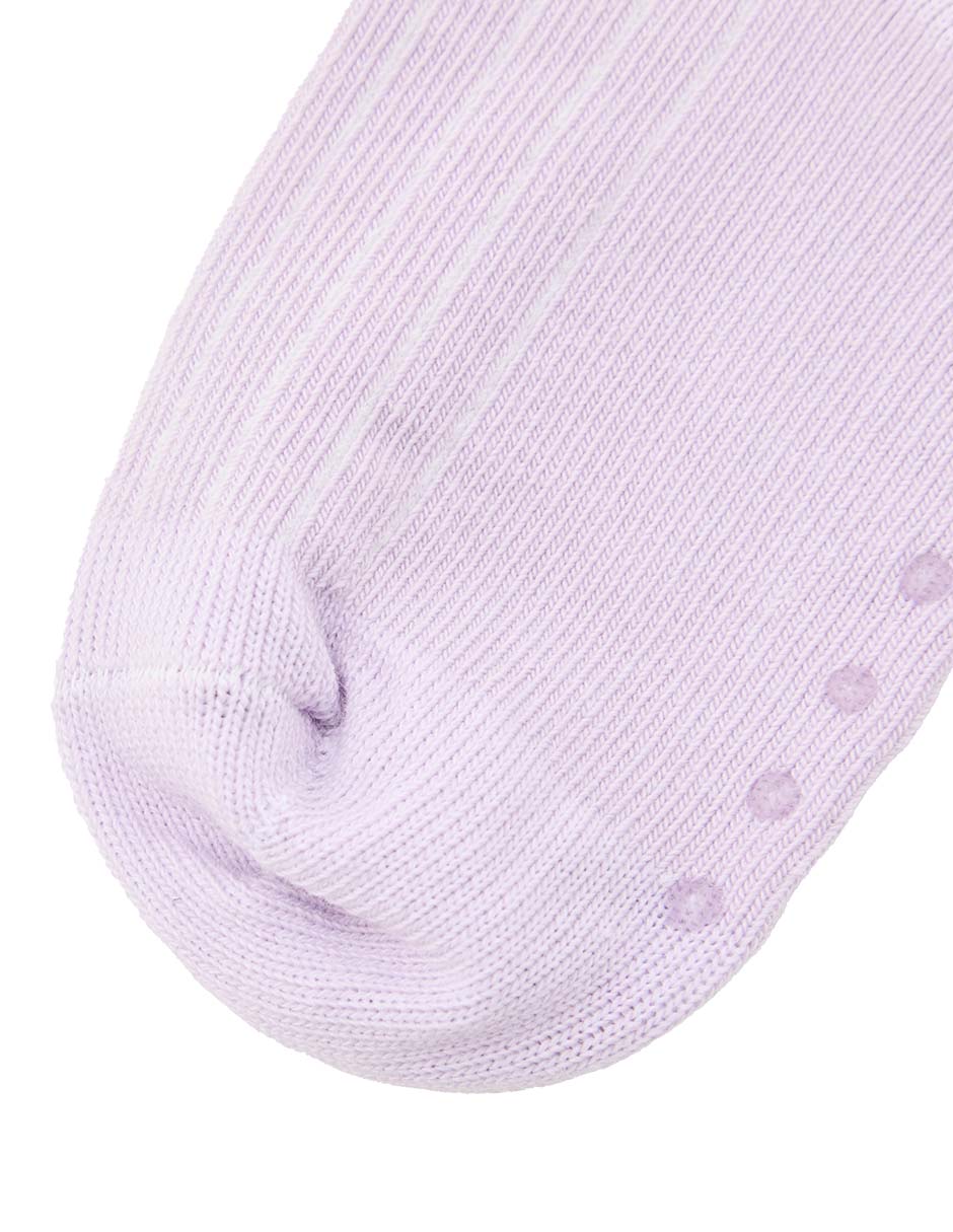 Set de calcetín antiderrapante de algodón para bebé niña 3 pares 3
