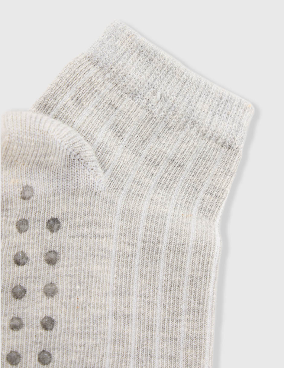 Set de calcetín antiderrapante de algodón para bebé niño 3 pares 2