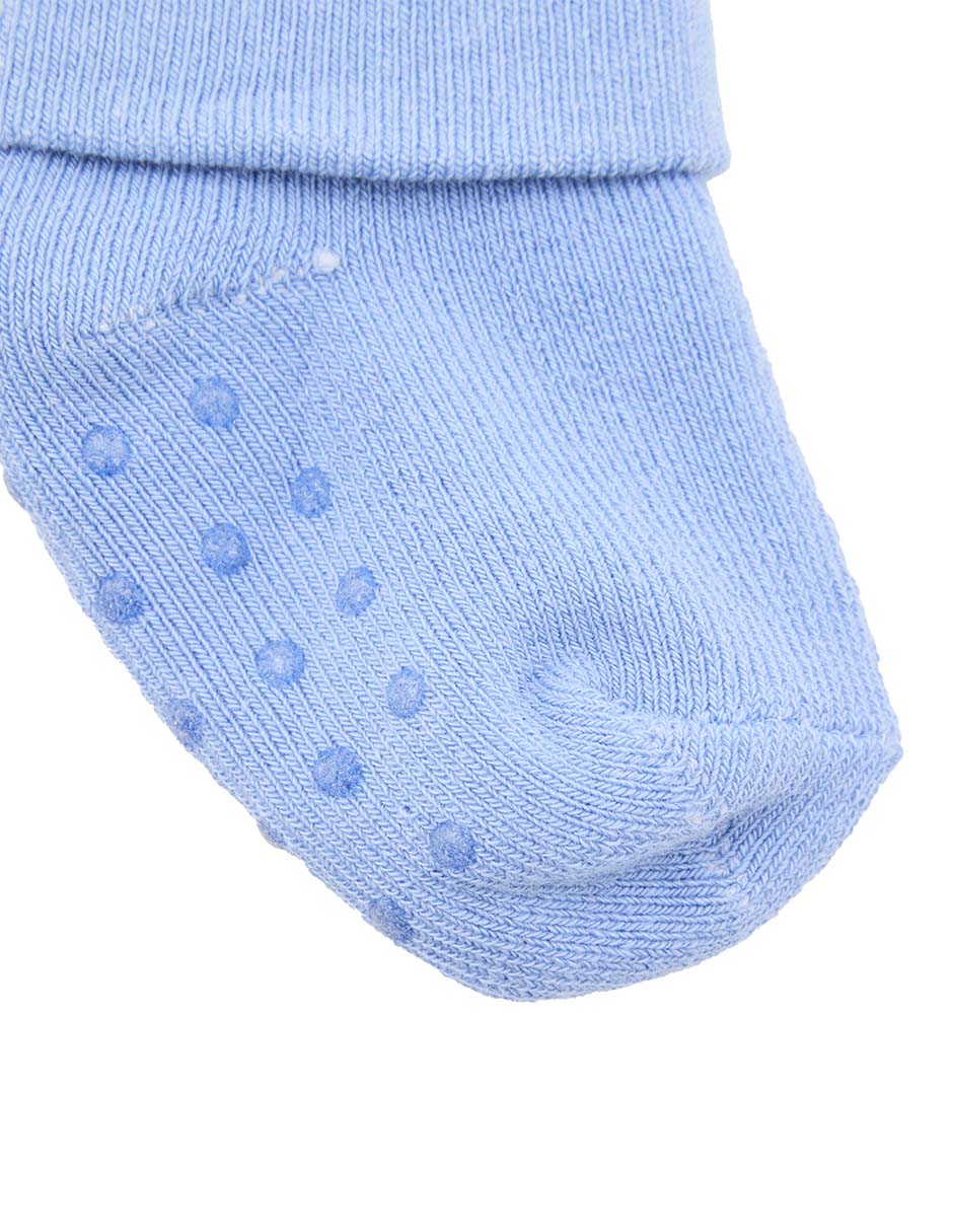 Set de tín antiderrapante de algodón para bebé niño 3 pares 3
