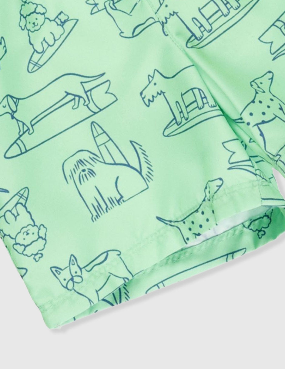 Traje de baño short para niño 4
