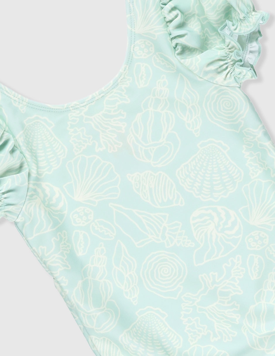 Traje de baño completo para niña 3
