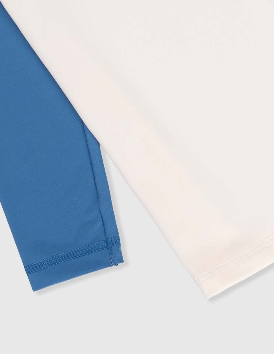 Wetshirt estampado bloques de color para niño 4