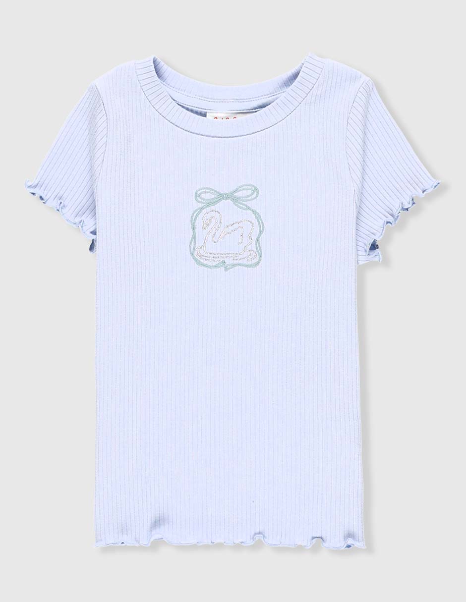 Playera manga corta para niña Playera manga corta para niña