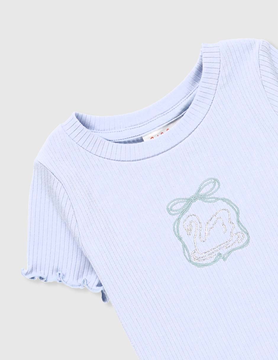 Playera manga corta para niña 3