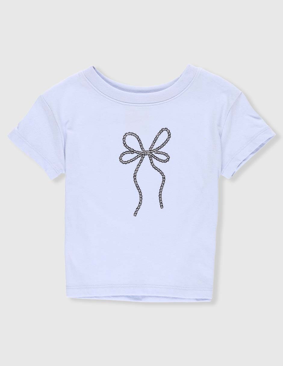 Playera manga corta para niña Playera manga corta para niña