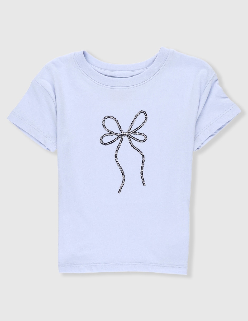 Playera manga corta para niña Playera manga corta para niña