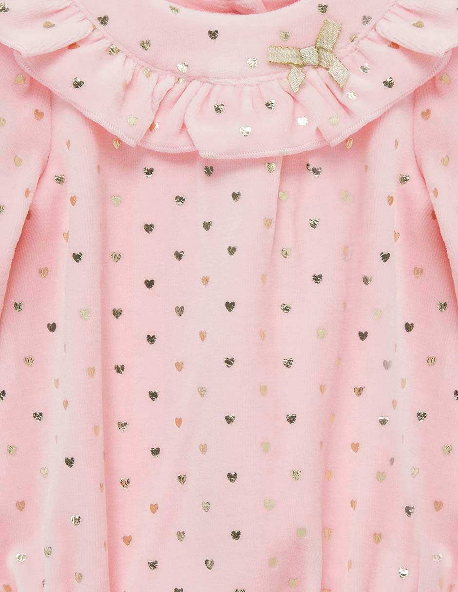 Conjunto de algodón para bebé niña 3 piezas 3