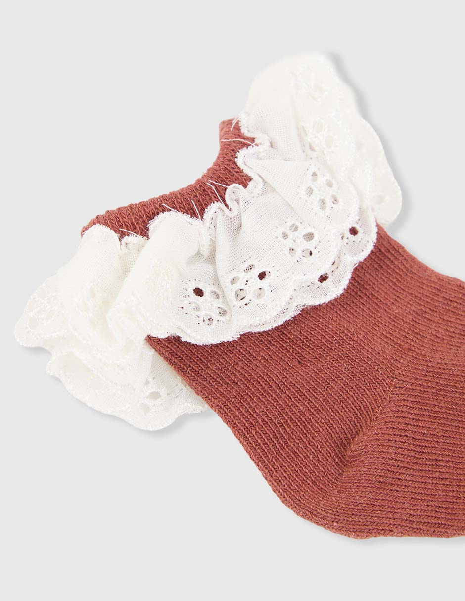 Set de calcetín de algodón para bebé niña 8 pares 2