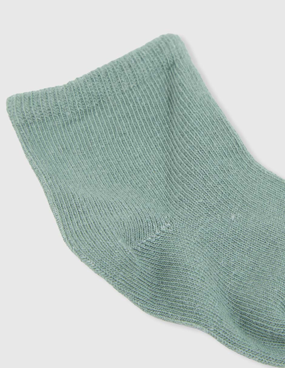 Set de calcetín de algodón para bebé niña 8 pares 3