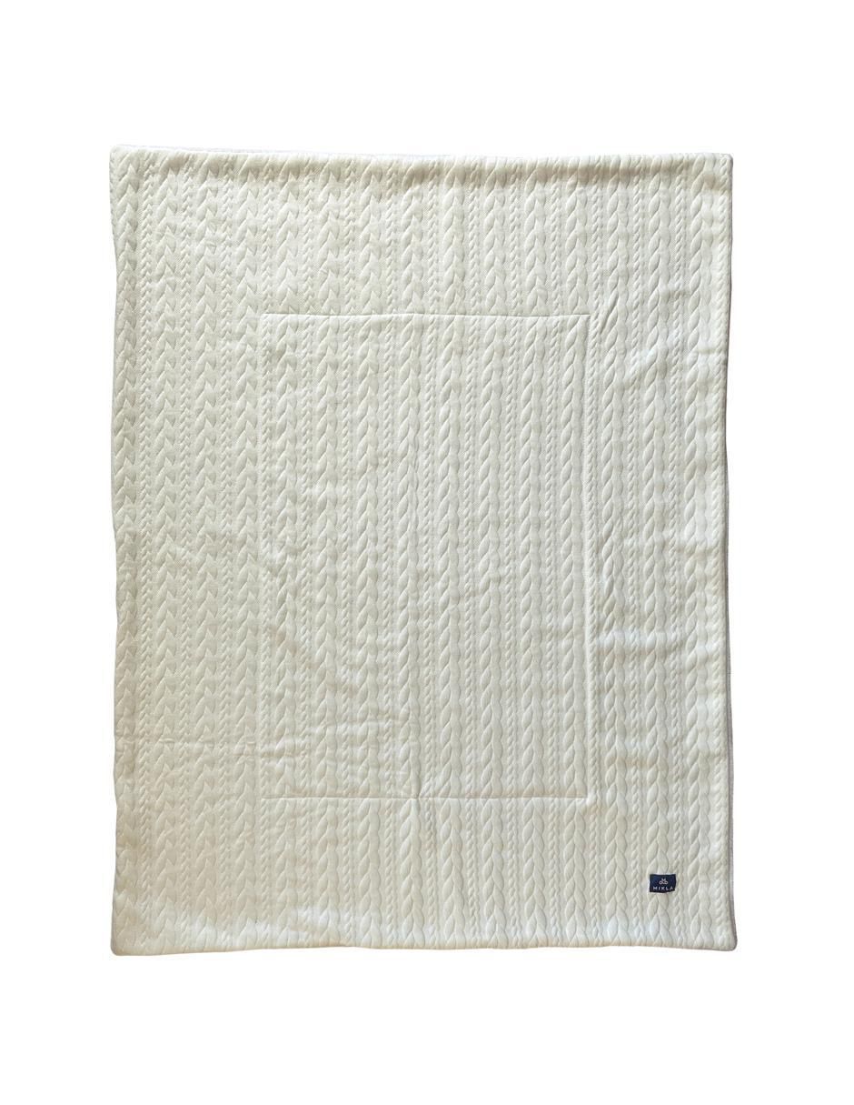 Cobija de tejido punto para bebé unisex 4