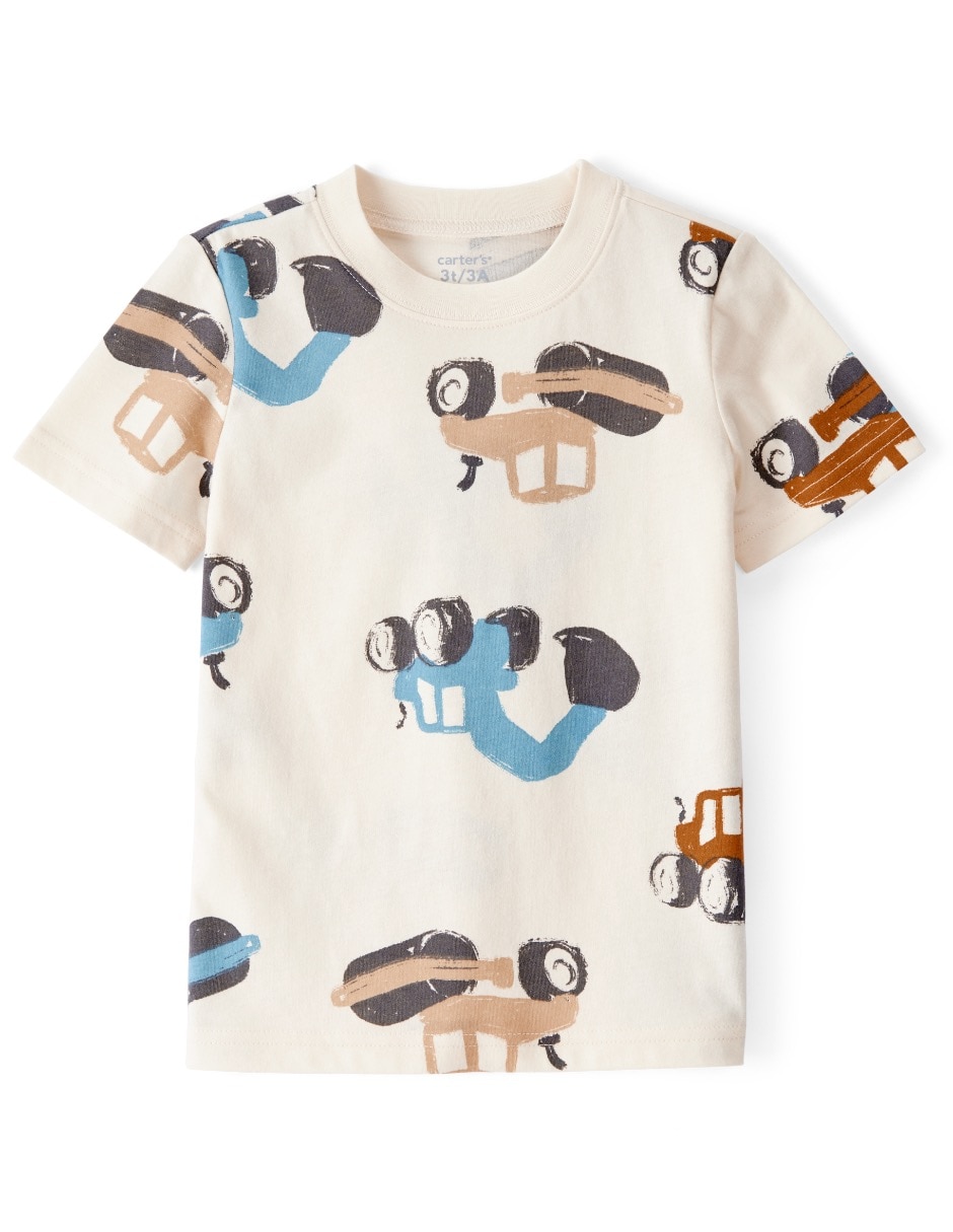 Playera Carters manga corta para niño Playera Carters manga corta para niño