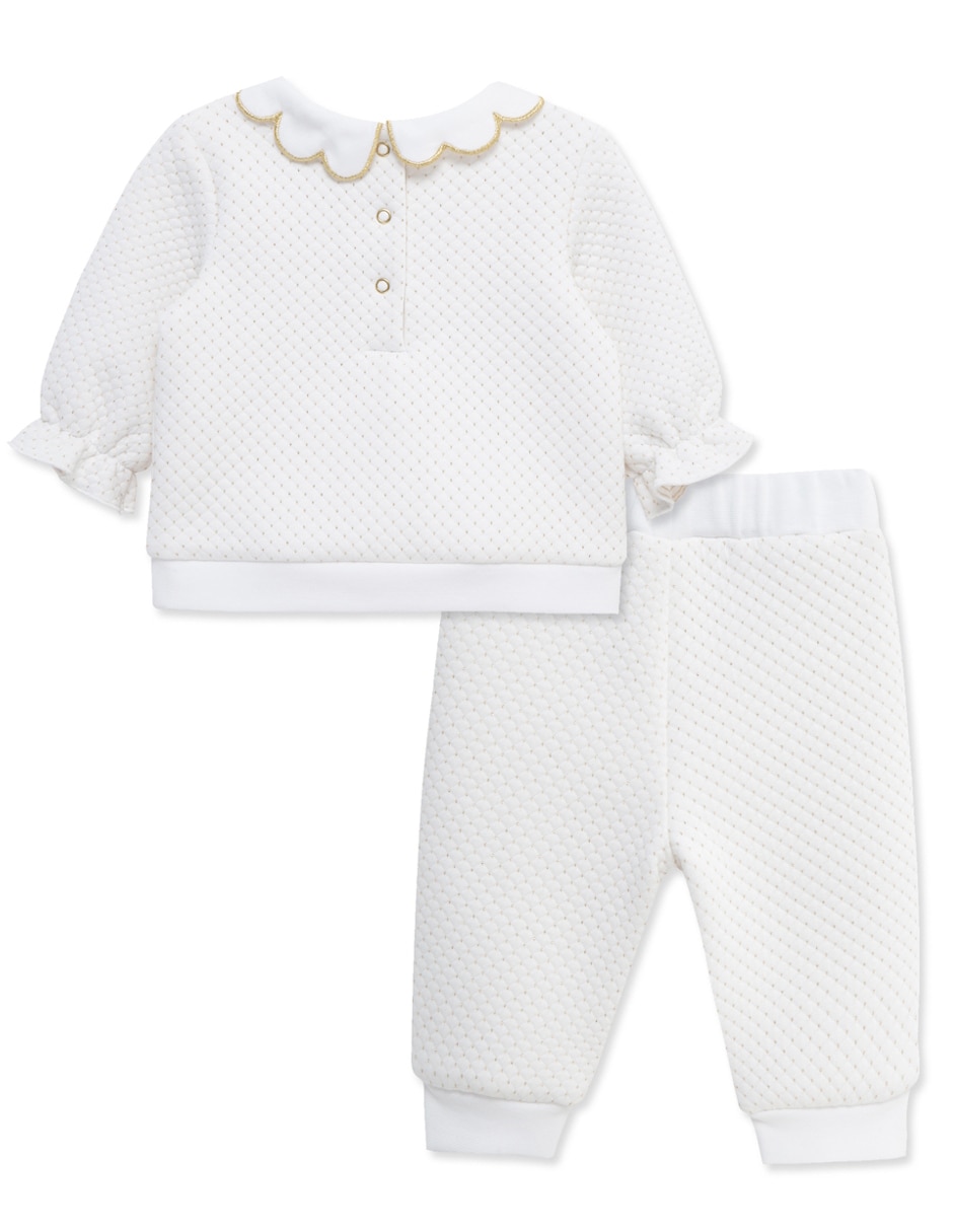 Conjunto casual de algodón para bebé niña 2 piezas 2
