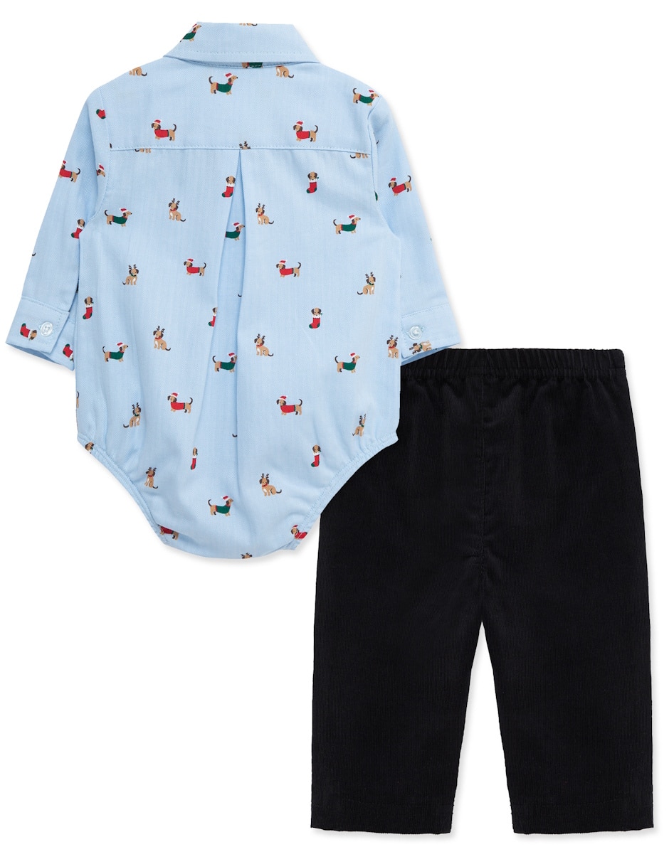 Conjunto casual de algodón para bebé niño 2 piezas 2