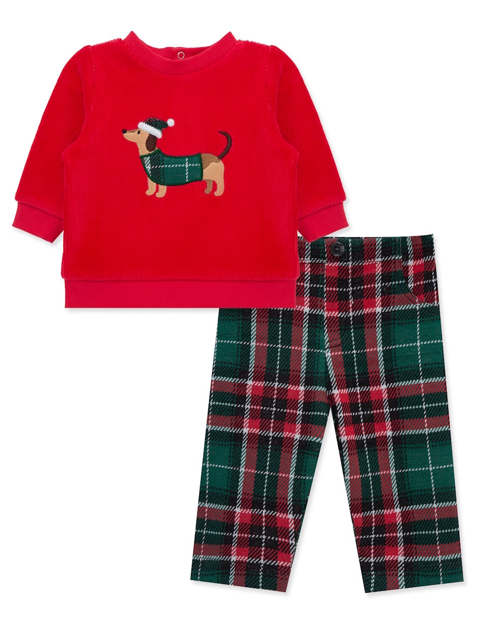 Conjunto de algodón para bebé niño 2 piezas Conjunto de algodón para bebé niño 2 piezas