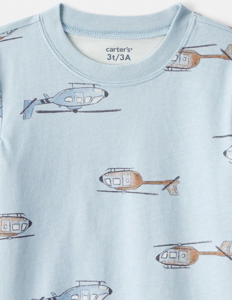 Playera Carters manga corta para bebé niño 3