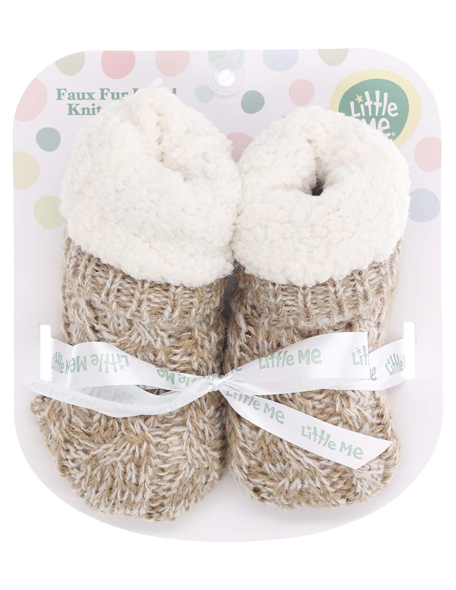 Pantufla Little Me para bebé niño