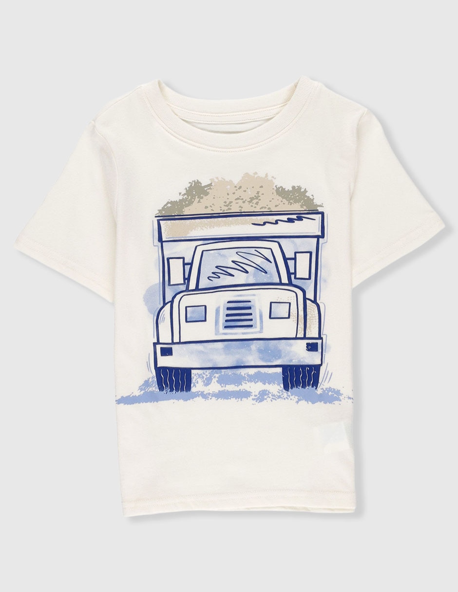 Playera manga corta para bebé niño