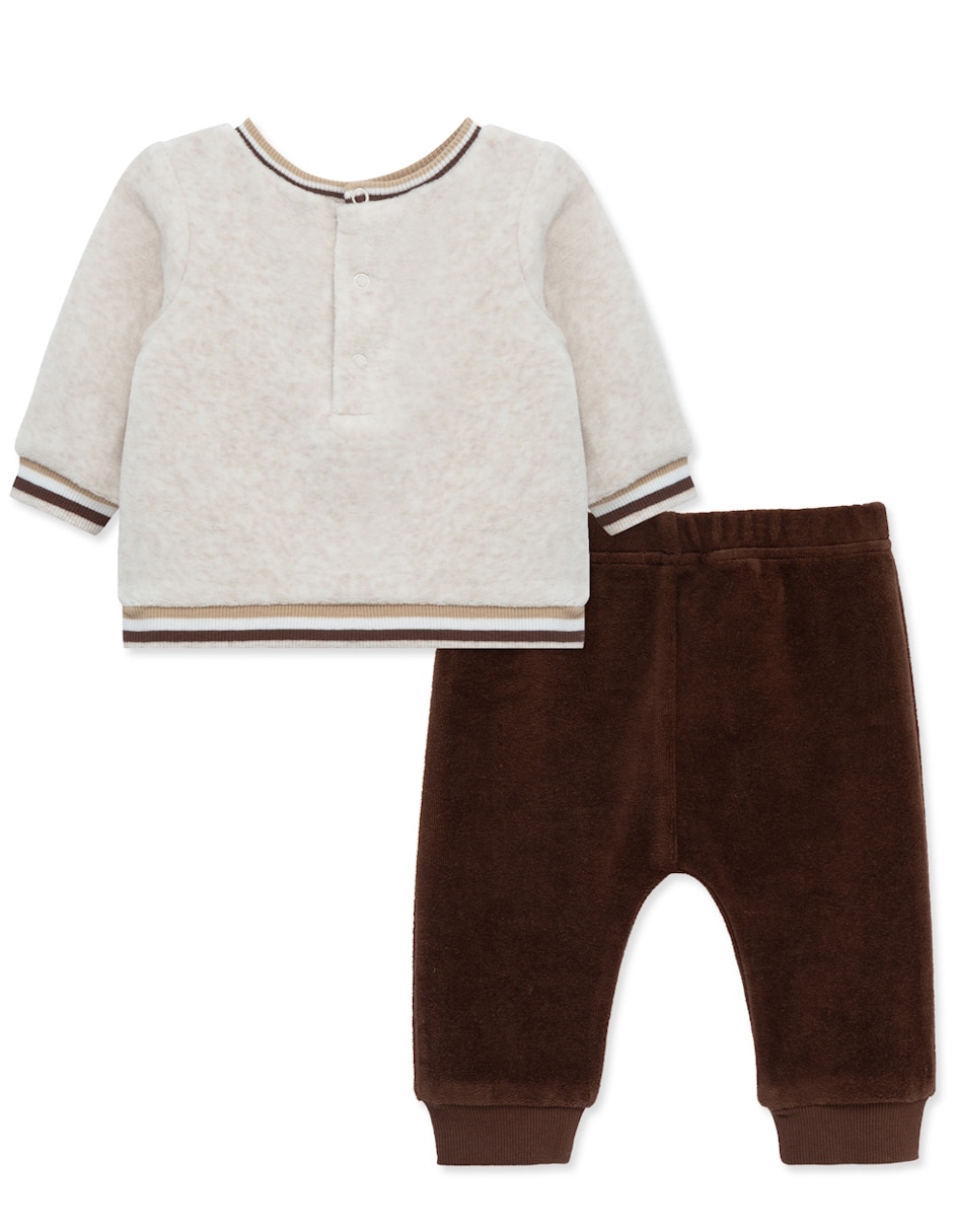 Conjunto casual de algodón para bebé niño 2 piezas 2