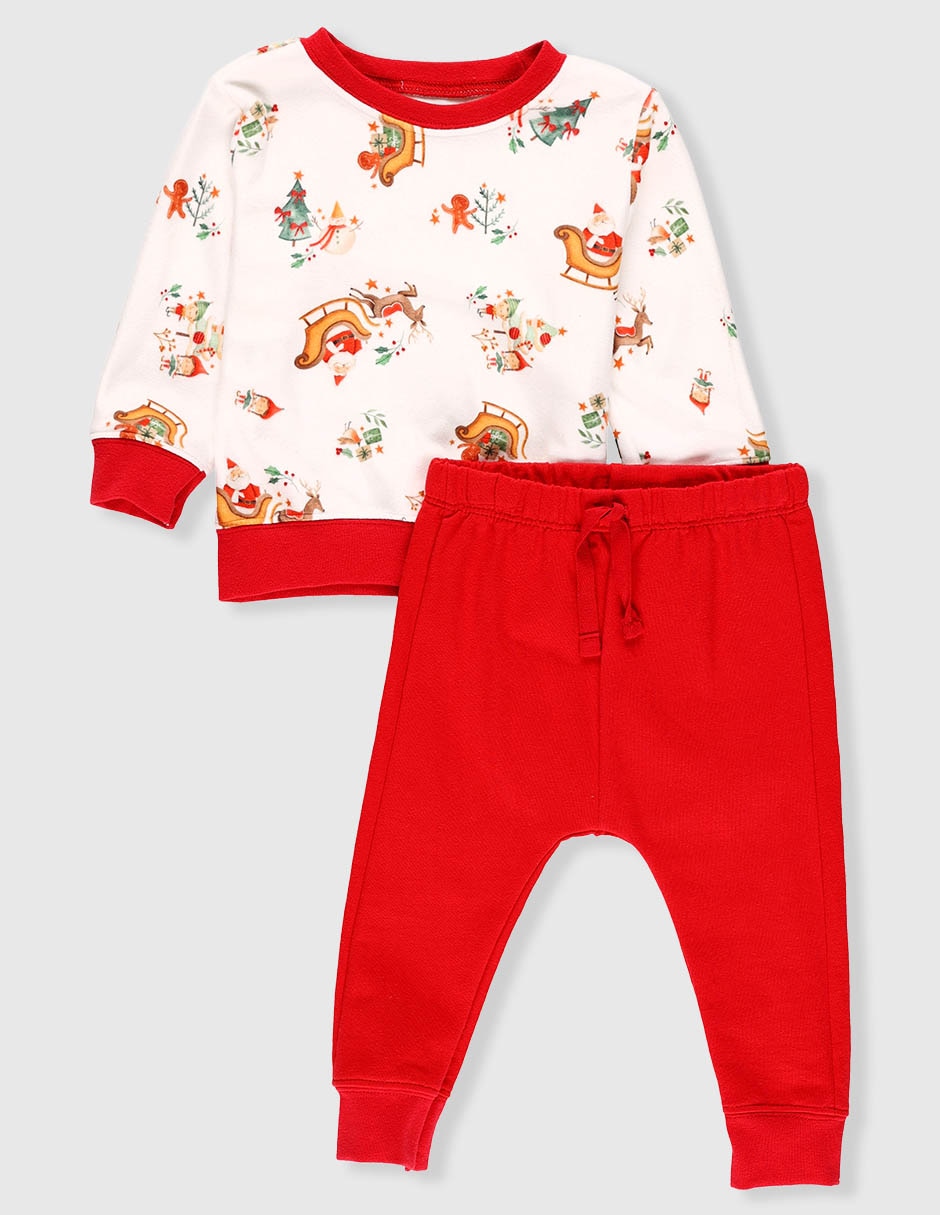 Conjunto navideño para bebé