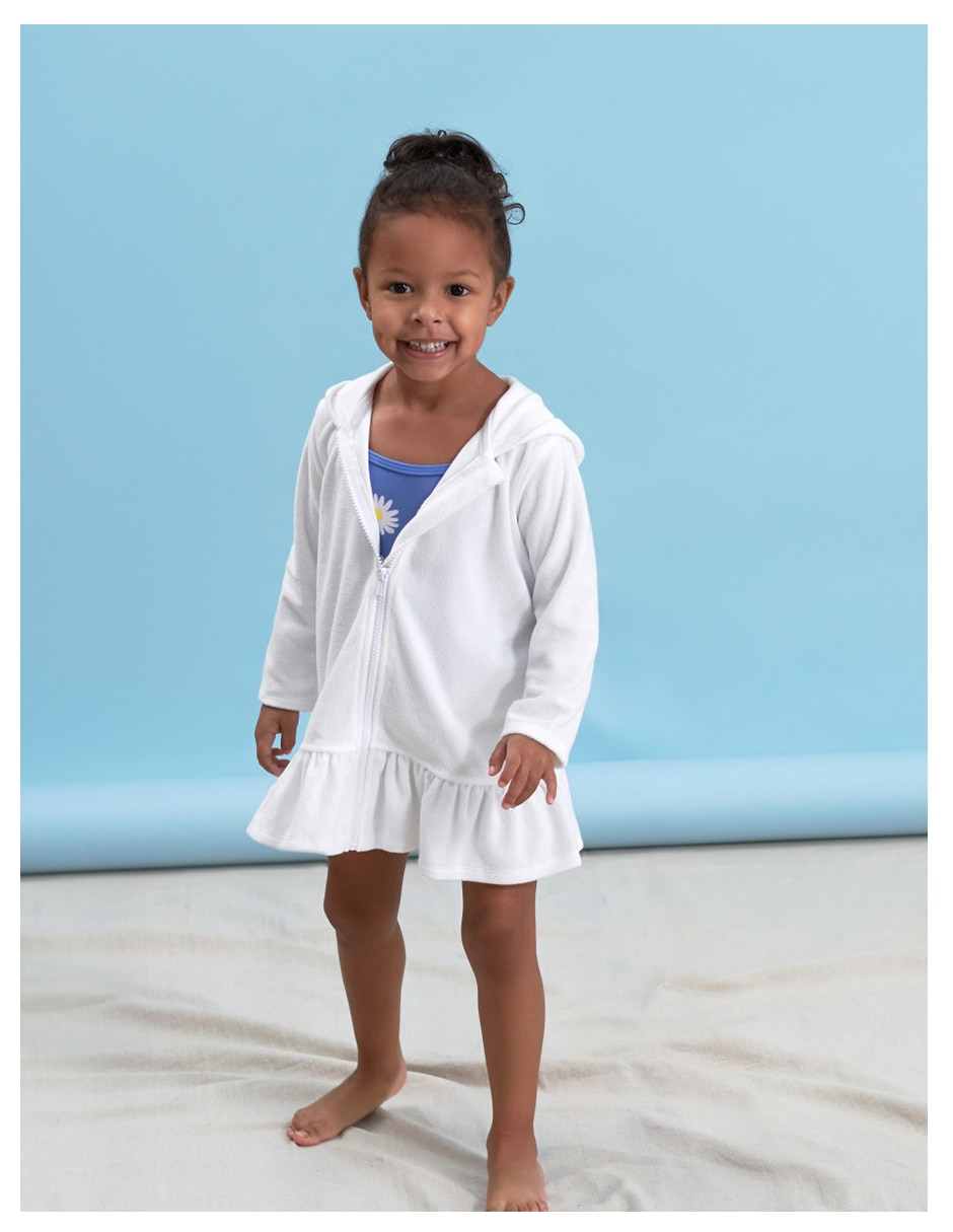 Bata de baño para niña 5
