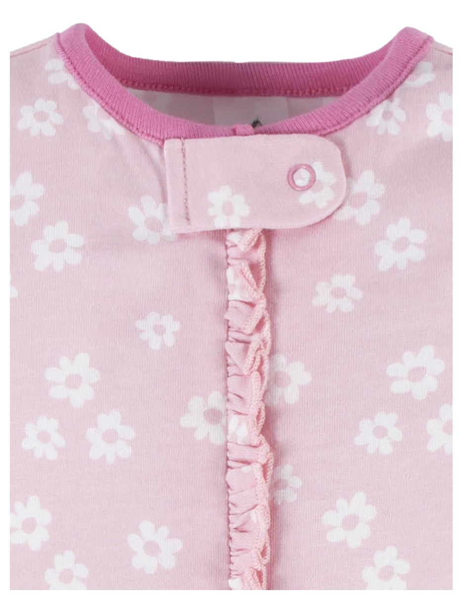 Set de mamelucos de algodón para bebé niña 4