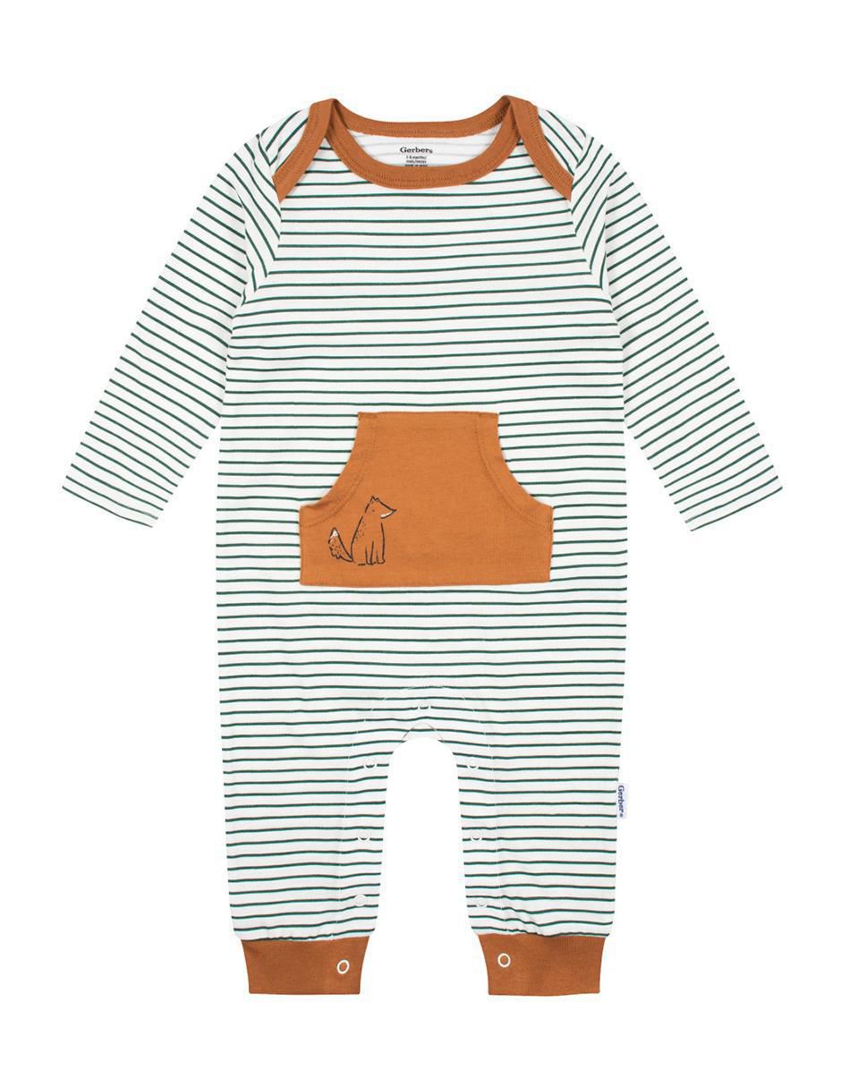 Set de mamelucos de algodón para bebé niño 2